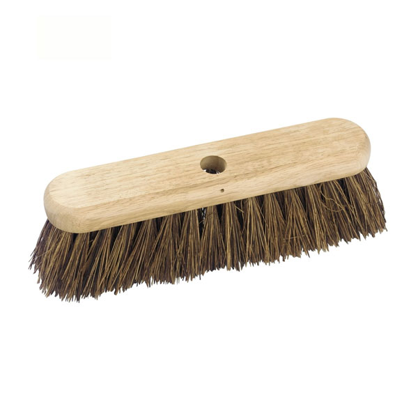 Wooden Broom Sweeping