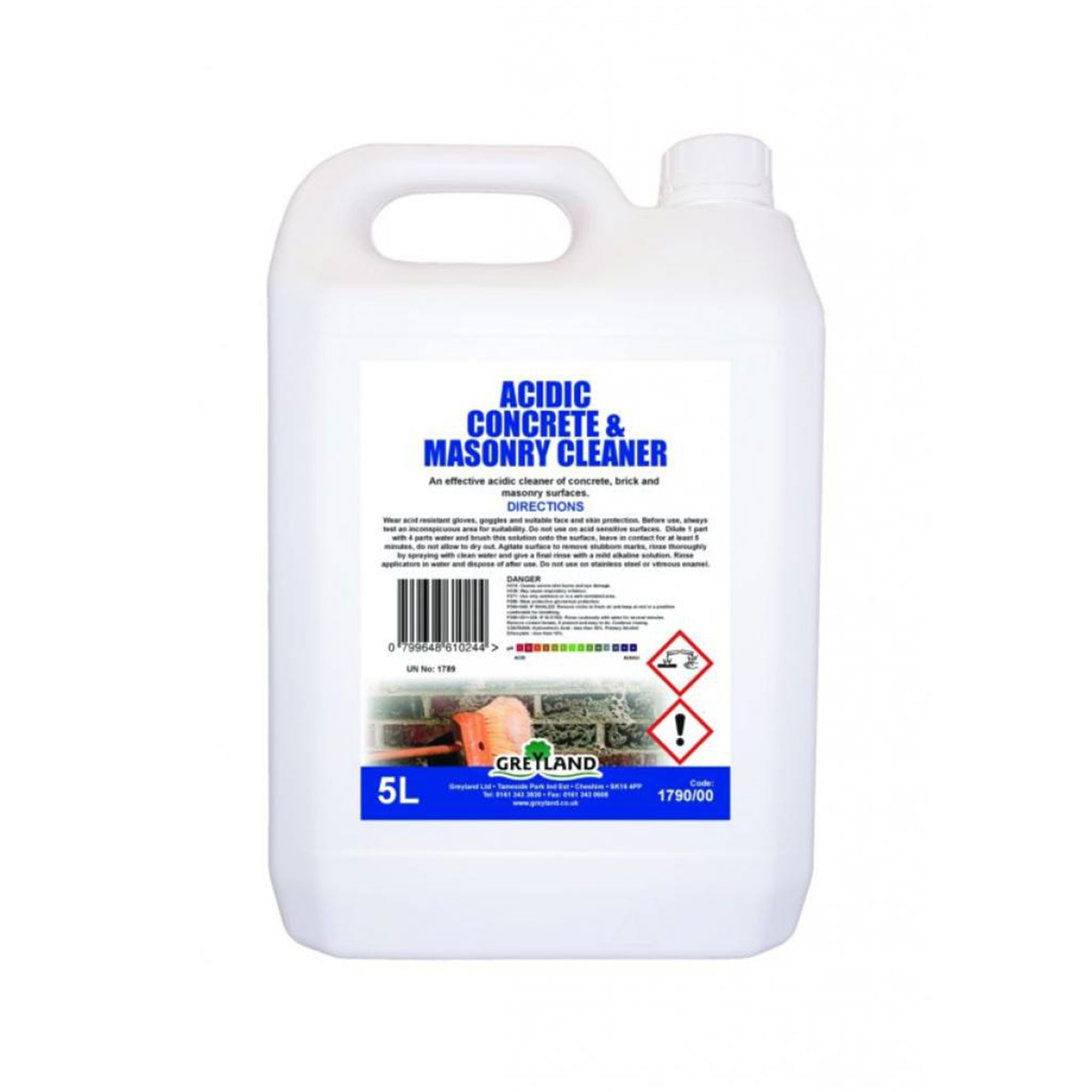 Acidic Concrete & Masonry Cleaner 5L maxwhitcleaningsupplies